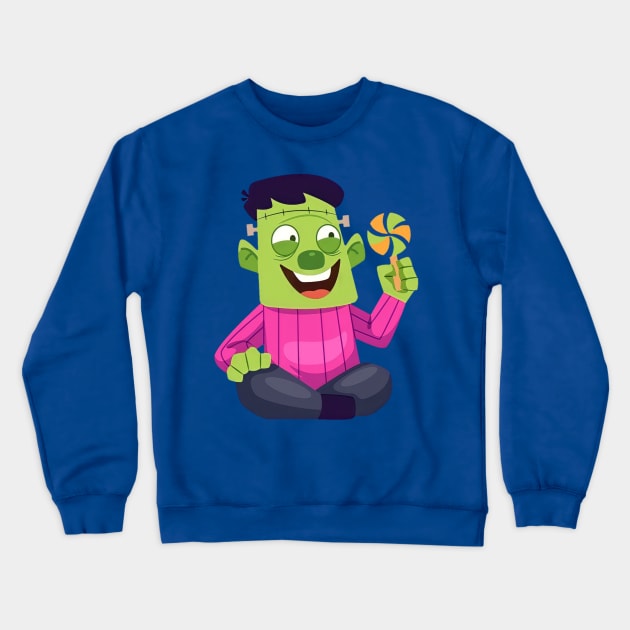 fun with franken Crewneck Sweatshirt by brdk visual